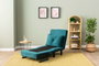 Atelier Del Sofa Sento Single - Verde Petróleo